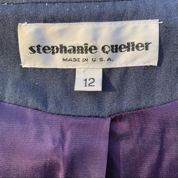 Vintage Stephanie Cueller Military Inspired Trench - Picture 11 of 15